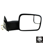 Right Passenger Side Door Mirror for Dodge Ram 1500, 2500, 3500