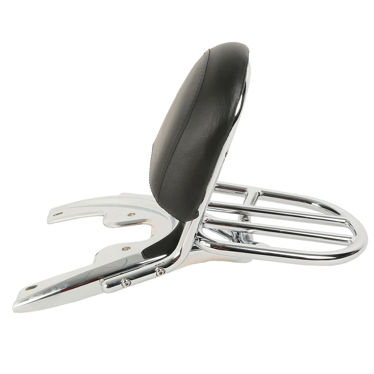 Sissy Bar Luggage Rack Baseplate for Harley V-Rod (2002–2006) Chrome