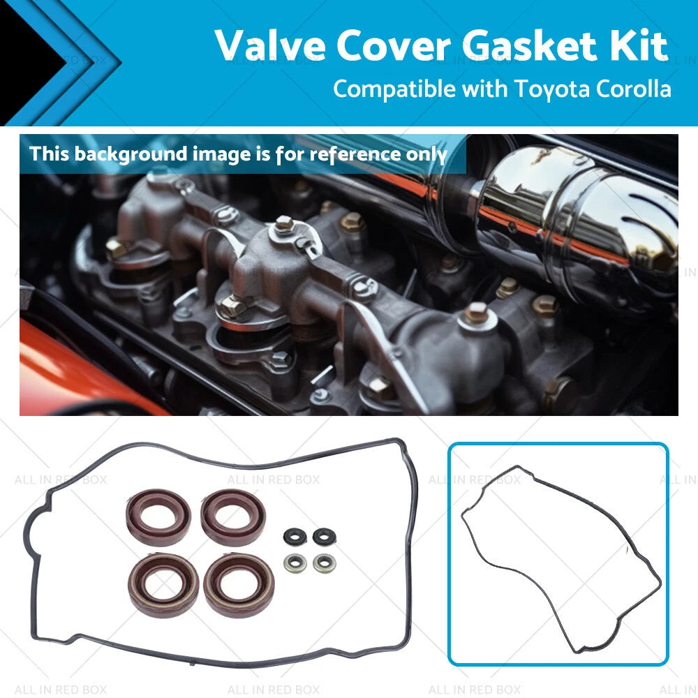 Rocker Cover Gasket for Toyota Corolla AE92 AE102 AE112 (1988–2002)