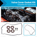 Rocker Cover Gasket for Toyota Corolla AE92 AE102 AE112 (1988–2002)