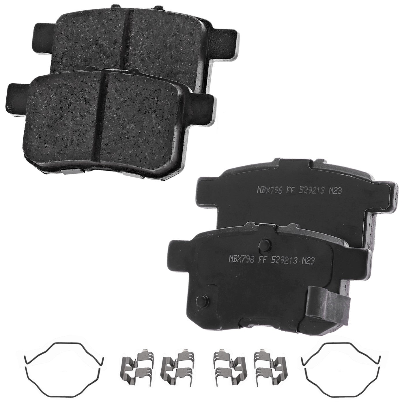 Rear Brake Disc and Pad Kit for Honda Accord (2008–2017) Ceramic