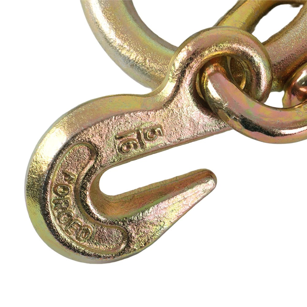 Set of 2 Tow Chains with J-Hooks for Flatbed Trucks (G70)