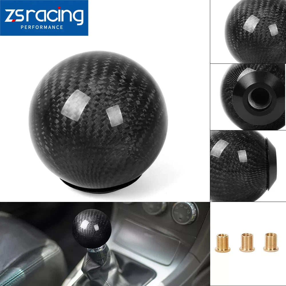 Carbon Fiber Gear Shift Knob for Manual Cars