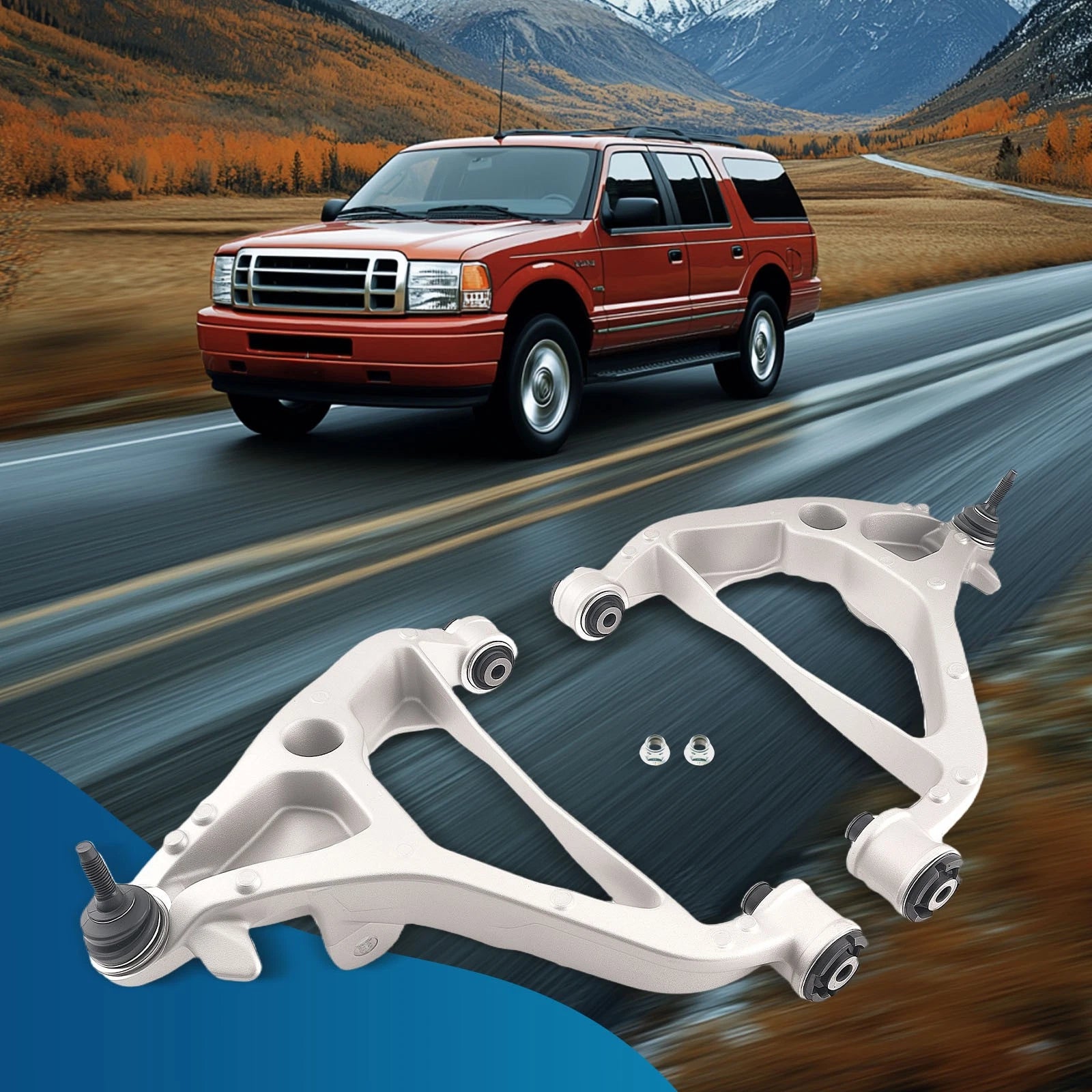Front Lower Control Arms for Ford Expedition Lincoln Navigator (2003–2006)