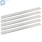 5 Pack 5' E Track Tie Down Rail Kit for RV Trailer Camper Truck