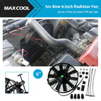 9" Slim Push Pull Fan for Holden Astra AH (2004–2010)