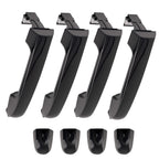 Set of 4 Exterior Door Handles for Hyundai Elantra (2006–2012) Black 82652-2H000