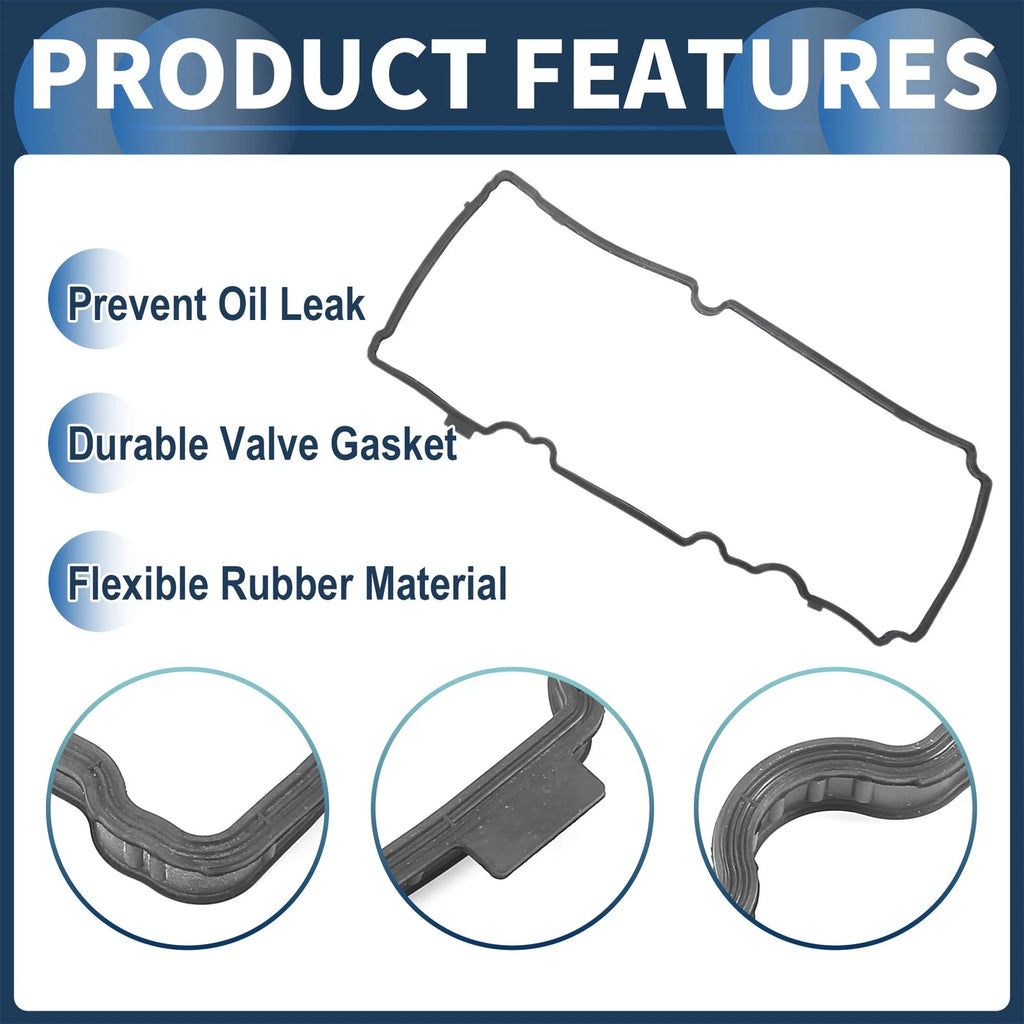 Valve Cover Gasket 04L103483 for Audi A1 (2014–2018) A3 (2012–2020)