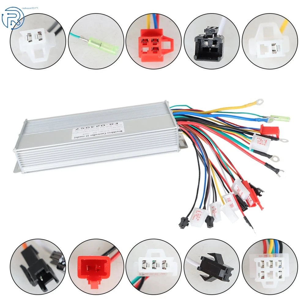 500W Brushless DC Motor Speed Controller for Electric Bicycle (24V-36V)
