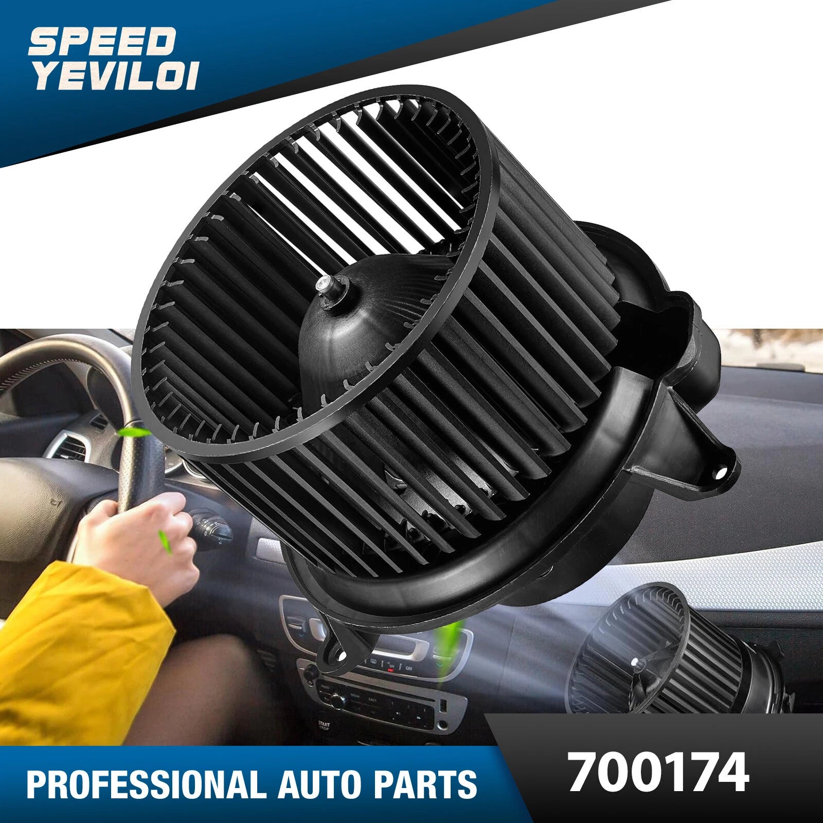 Heater AC Blower Motor Fan for Nissan Titan Armada (2004–2015)