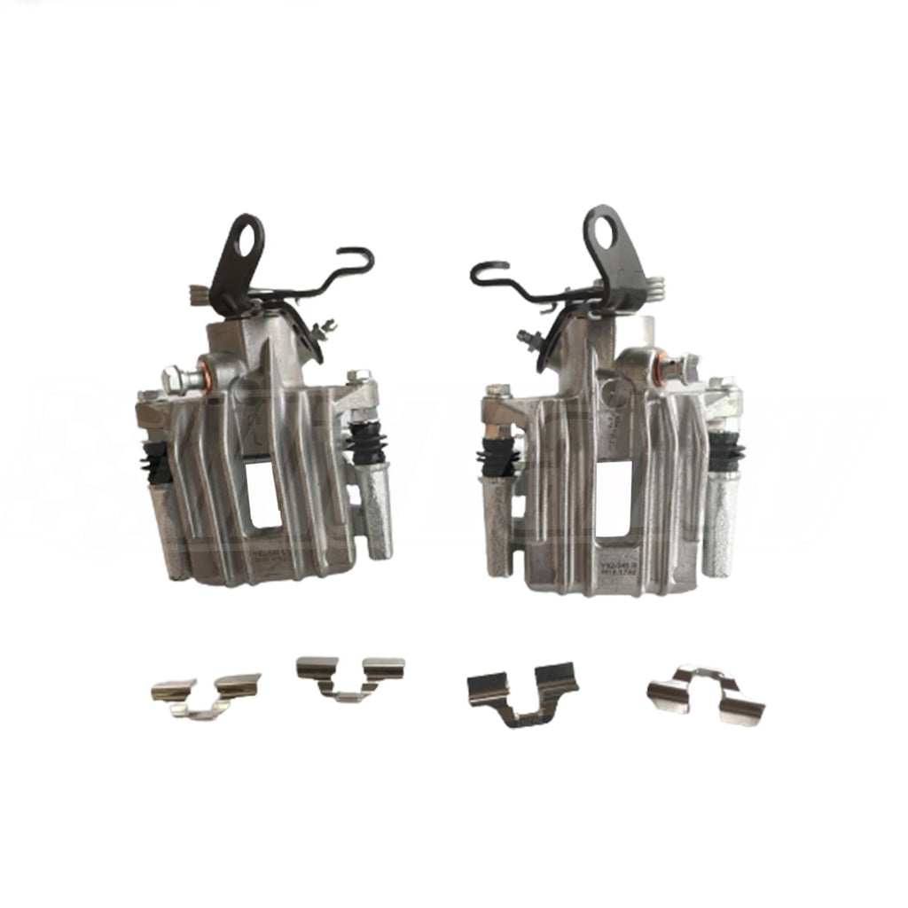 2X Rear Disc Brake Caliper w/ Bracket for Audi Volkswagen Beetle Golf Jetta (2000–2010)