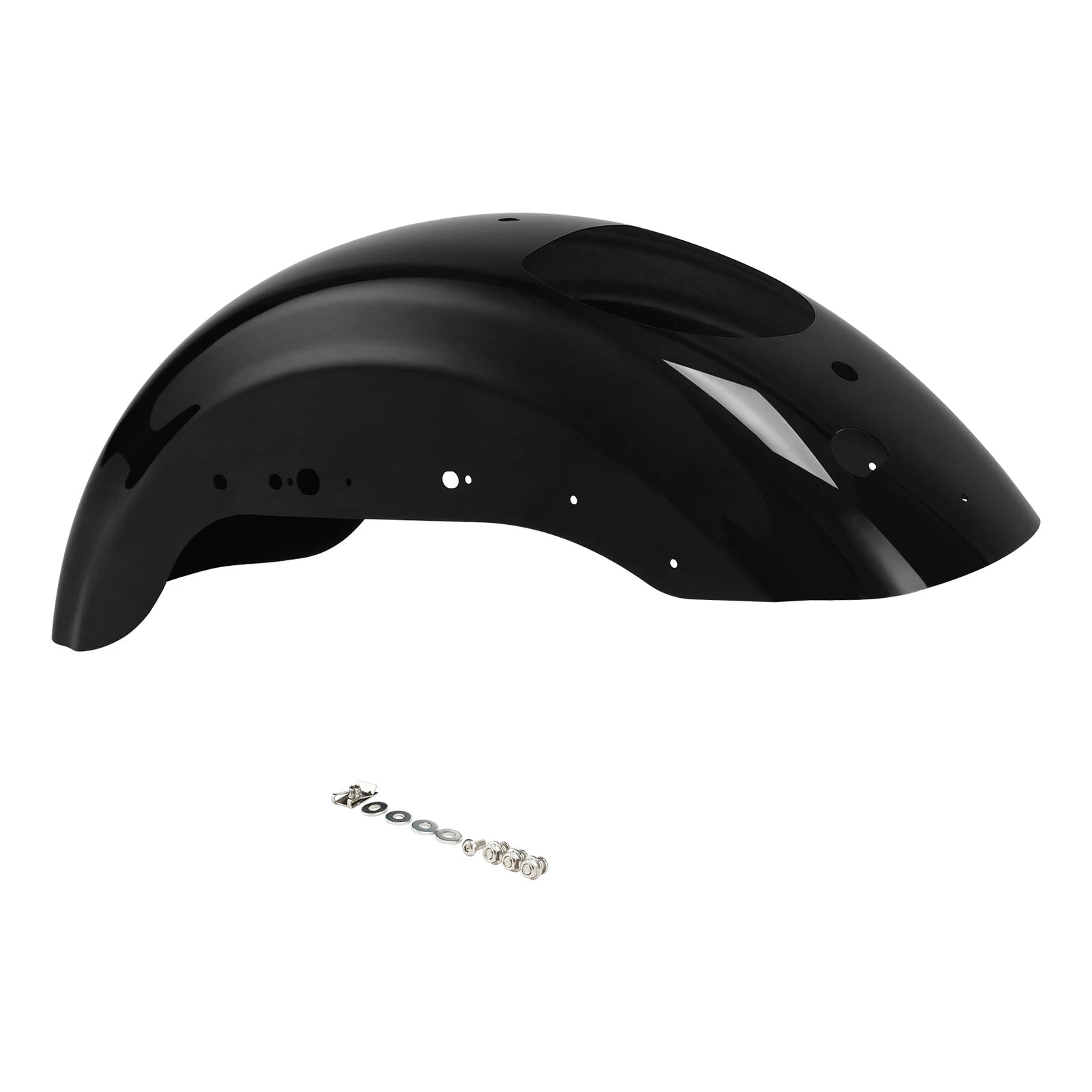 Gloss Black Rear Fender for Harley Sportster XL883 1200 48 72 (2007–2009)
