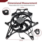 Cooling Radiator Fan & Shroud for Can-Am Maverick X3 (2017–2024) 709200588