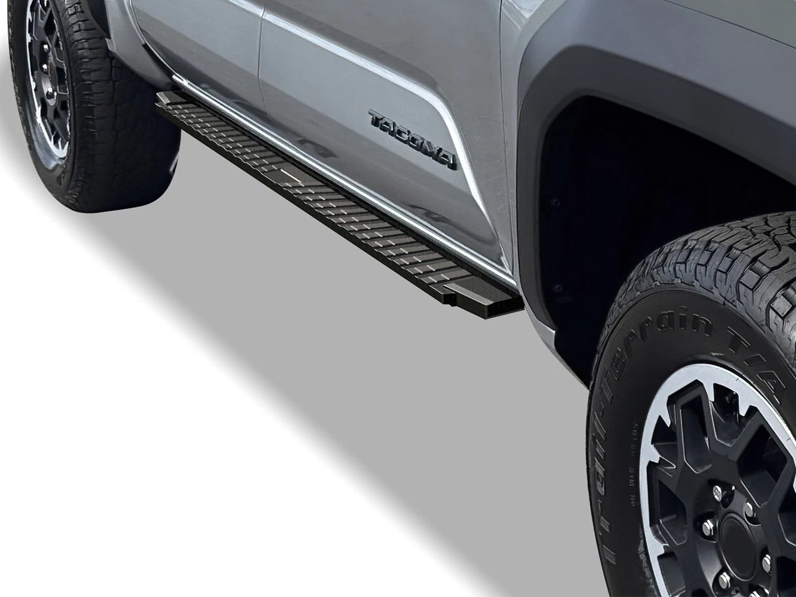 Black Step Nerf Bars for Toyota Tacoma (2024–2026)