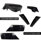Smoked Bumper Signal & Side Marker Lights for Jeep Liberty (2008–2012)