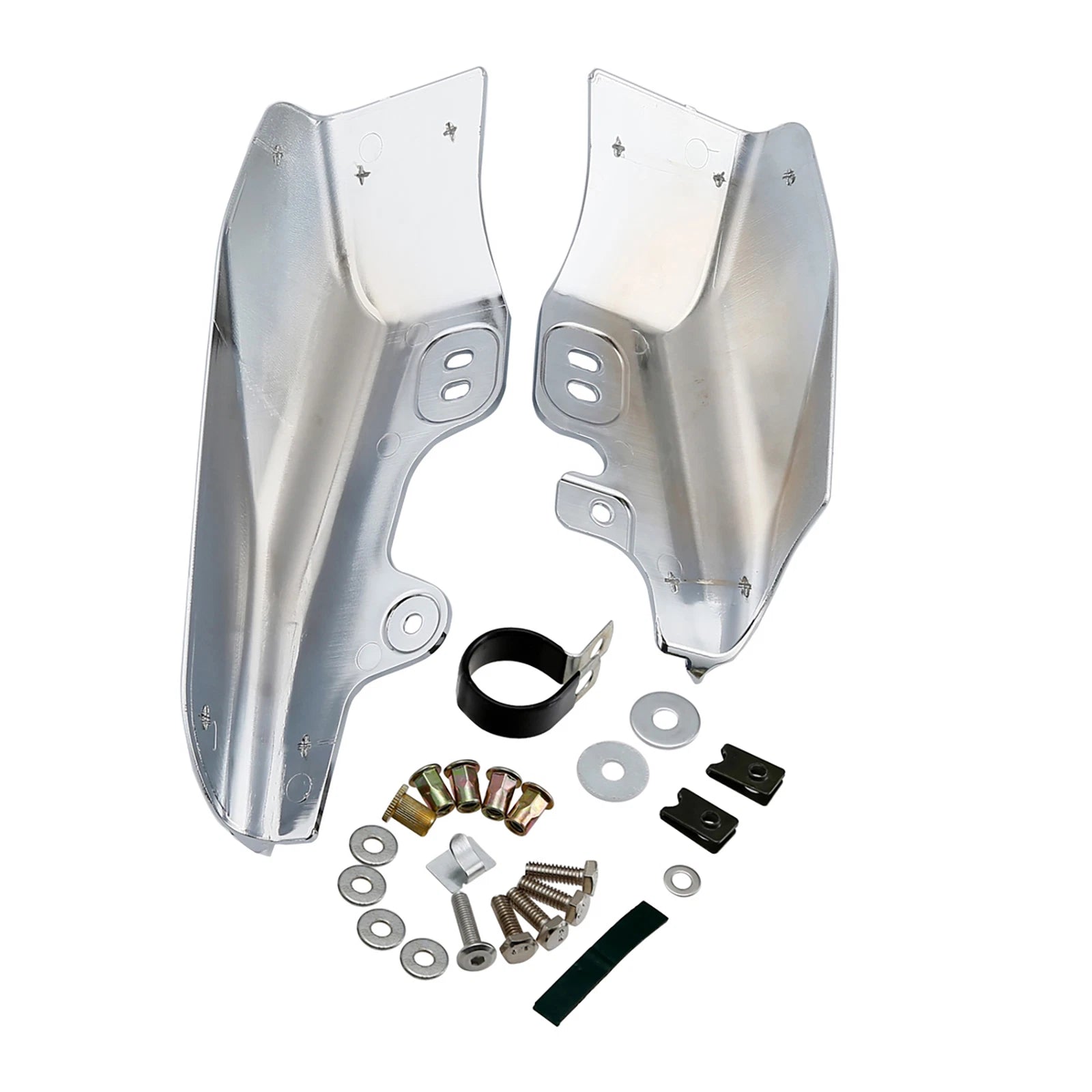 Mid-Frame Air Deflectors for Harley Touring Electra Street Glide (2001–2008)
