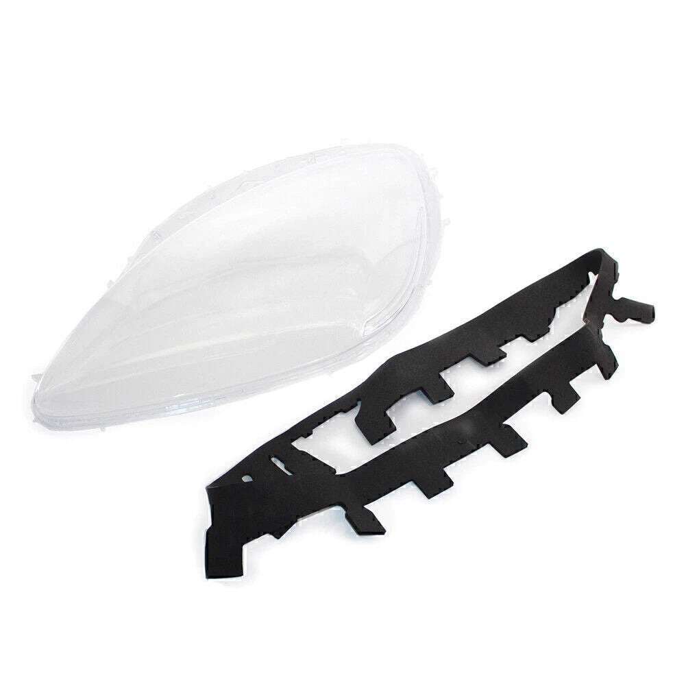 Clear Left Side Headlight Lens Cover + Gasket for Chevrolet Corvette C6 (2005–2013)