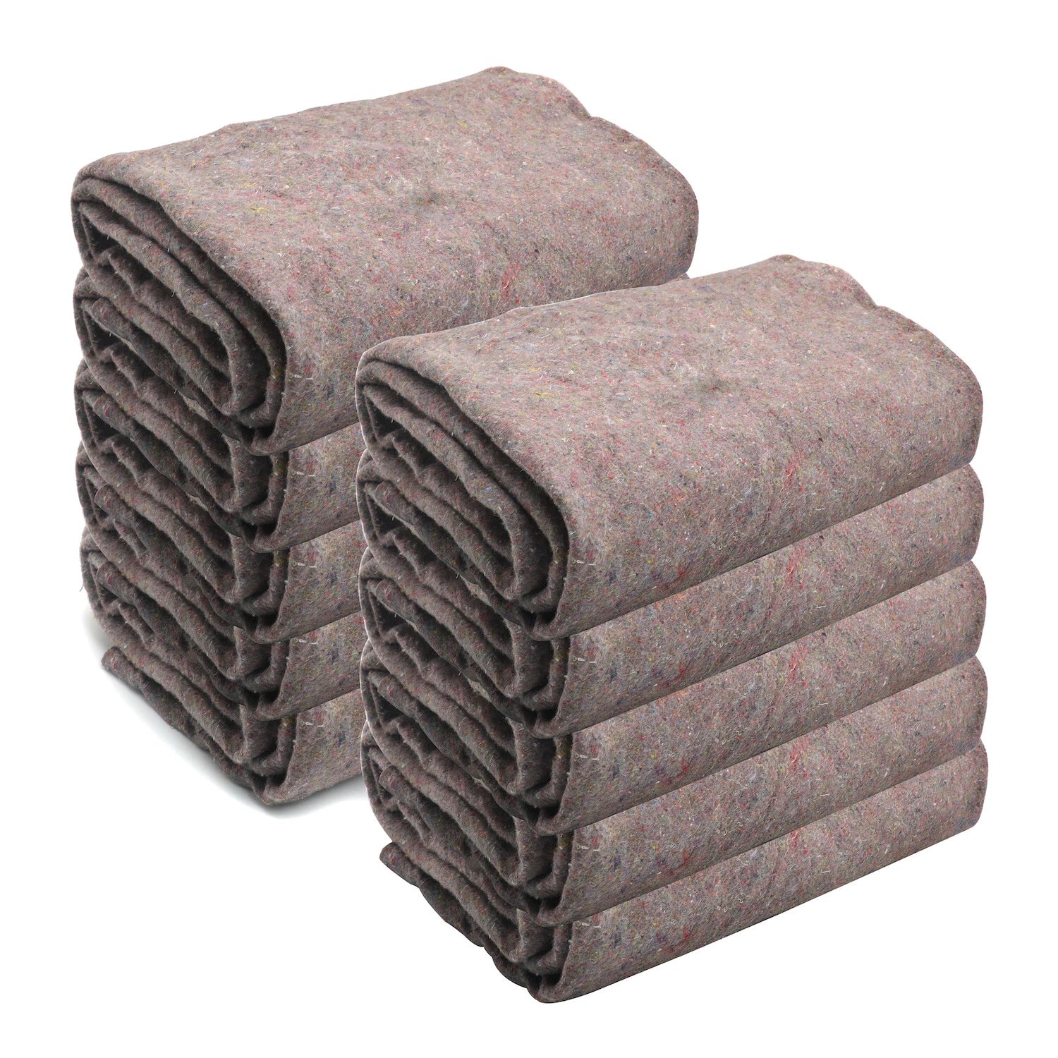 10pc Heavy Duty Textile Moving Blanket 80" x 72" Furniture Packing Pad
