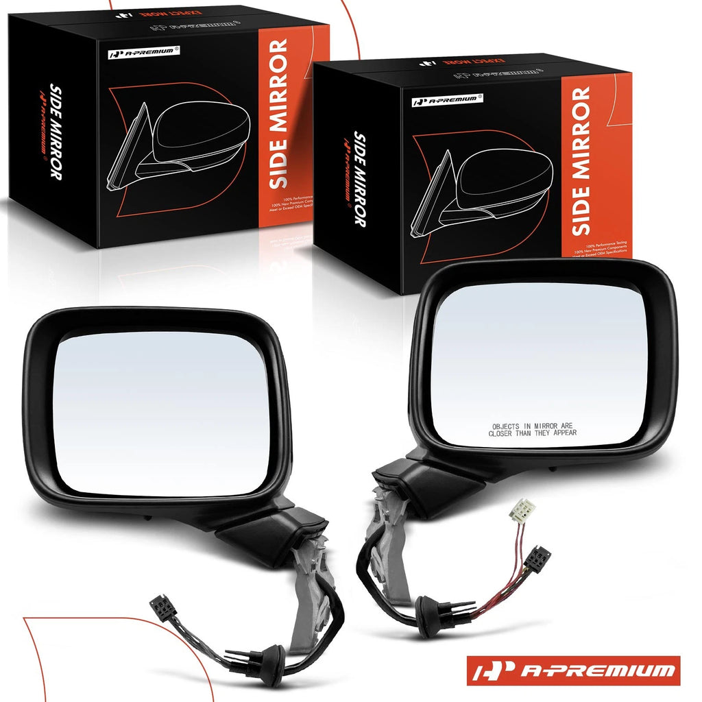 Power Mirror Pair for Jeep Renegade (2015–2018) - Manual Fold, Heated, Signal