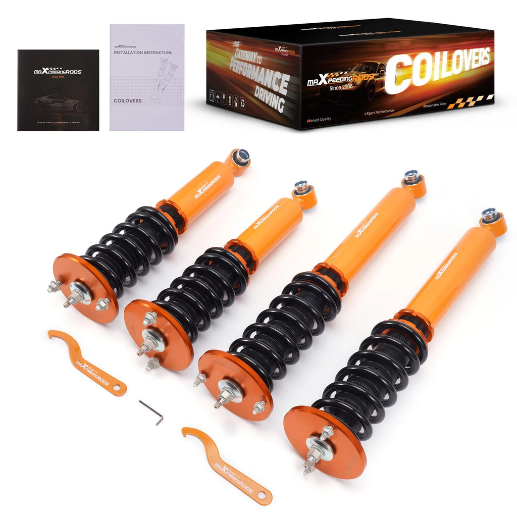 24-Way Adjustable Coilover Kit for Nissan Skyline GTS-T (1995–1998)