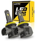 2X H11 H8 LED Headlight Bulbs for M5 EXV (600% Brighter, 6500K White)
