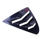 Carbon Fiber Look Side Window Louver Shutter Cover Trim for Lexus IS (2013–2020)