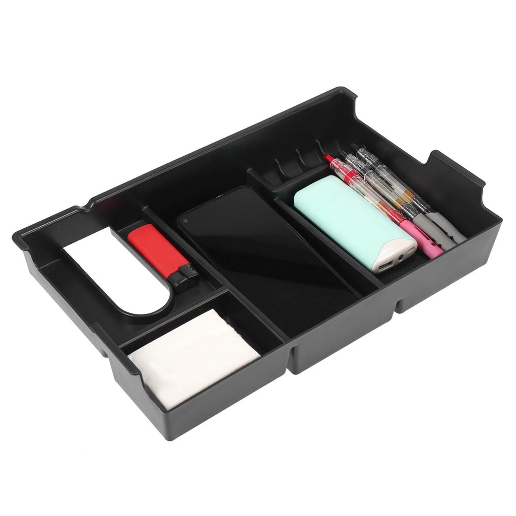 Center Console Organizer Armrest Storage Box Tray for Toyota Tundra (2007–2019)