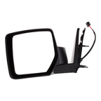 Power Mirror for Dodge Nitro (2007–2011) Front Driver Side Textured Black