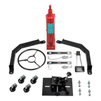 2X 1100 LBS 2 Stage Hydraulic Transmission Jack for Universal