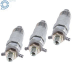 Set of 3 Fuel Injectors for Kubota D750 D850 D950 D1302 D1402 V1702 V1902