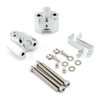 Chrome Handlebar Risers Lift Clamp Adapters for BMW R 18 Classic (2022-2023)