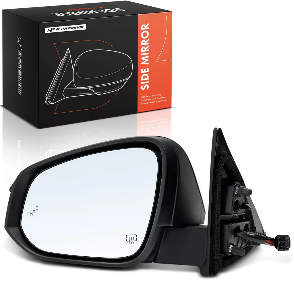 Driver Power Mirror Manual Fold Blind Spot for Toyota Highlander (2017–2019)