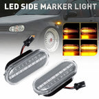 LED Front Fender Side Marker Lights for VW MK4 Golf Jetta R32 Passat B5 (2000–2004)