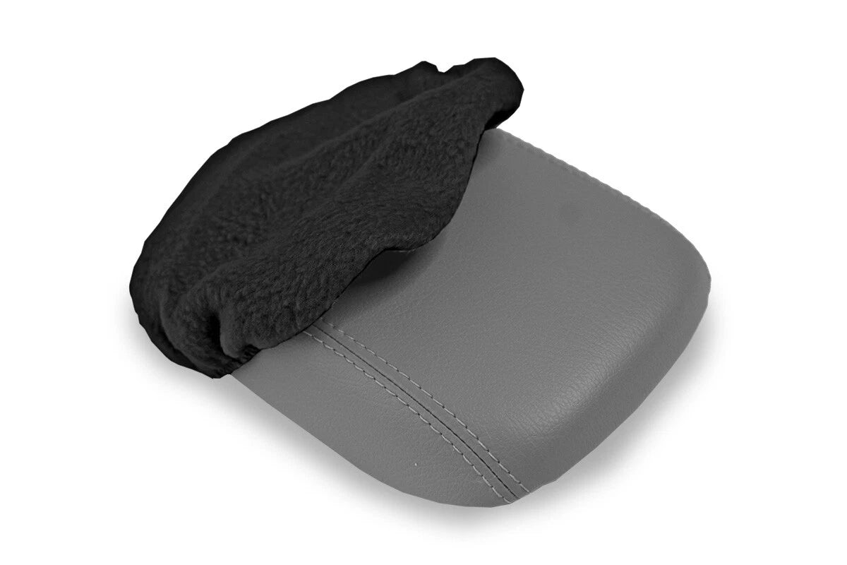 Armrest Cover Protector for Volvo S40 (2004–2007) Black Fleece