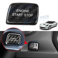 Carbon Fiber Start Stop Button Cover for Chevy Corvette (2014–2019)