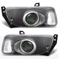 OE Style Smoked Lens Bumper Fog Lights + Switch for Honda Civic (1992–1995)