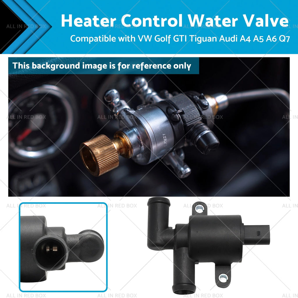 Heater Control Water Valve for VW Golf GTI Audi A4 A5 A6 Q7 (2006–2018) 4H0121671D