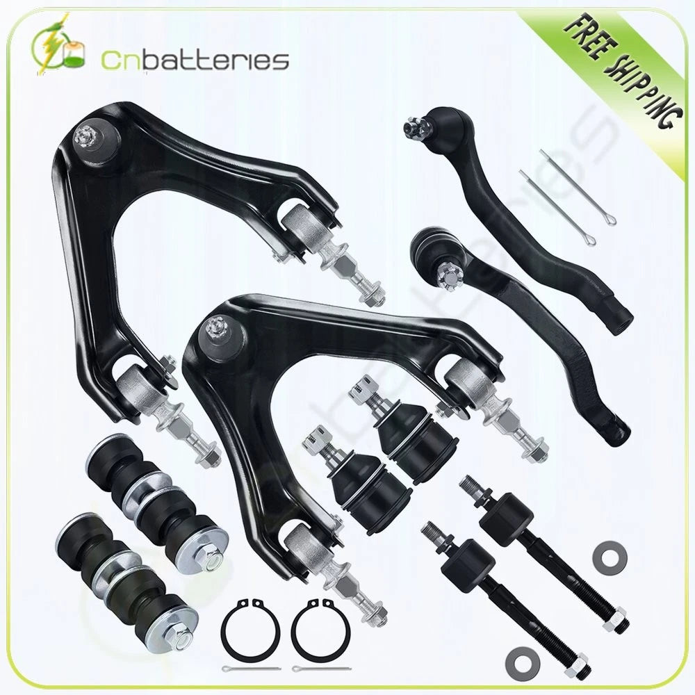 Suspension Kit for - Upper Lower Ball Joint, Control Arm, Tie Rod, Sway Bar Link