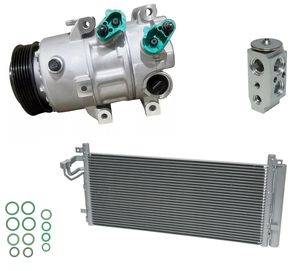 AC Compressor Kit with Condenser for Hyundai Genesis G70 3.3L (2022–2022)