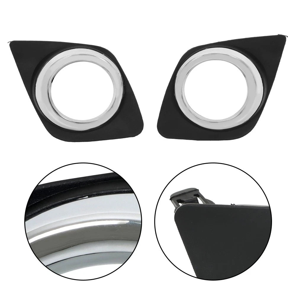 Clear Fog Lights with Wiring Harness for Toyota RAV4 (2009–2012)