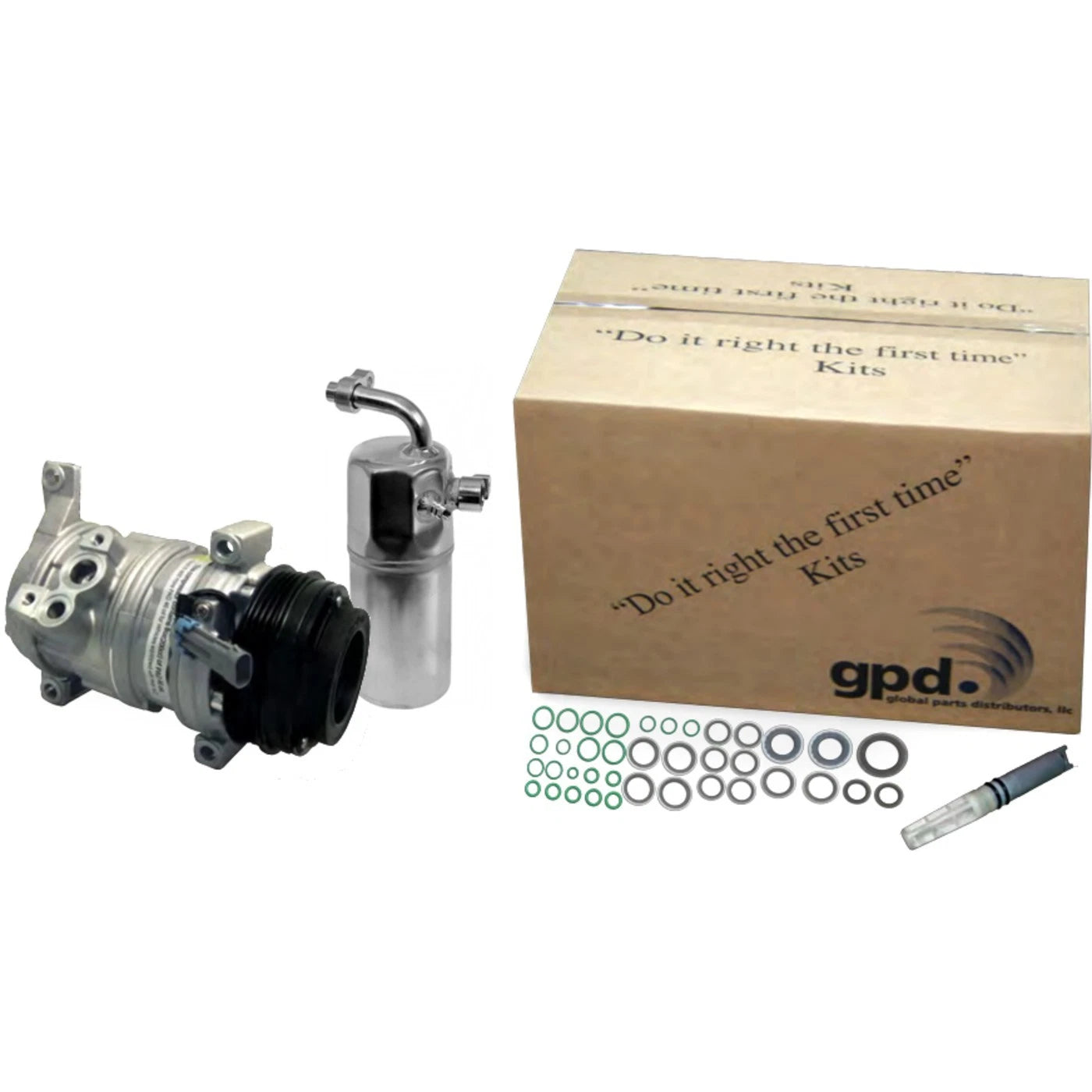 A/C Compressor with Clutch for Dodge Durango (2013)