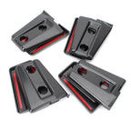 8pcs Door Hinge Covers for Jeep Wrangler JK 2007-2017 Left & Right Side