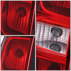 Left Side Tail Light for Chevrolet Suburban Tahoe (2007–2014) OE Chrome Red Lens