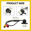 Waterproof HD 170° Camera for Car Rear View Backup (Universal Fit)