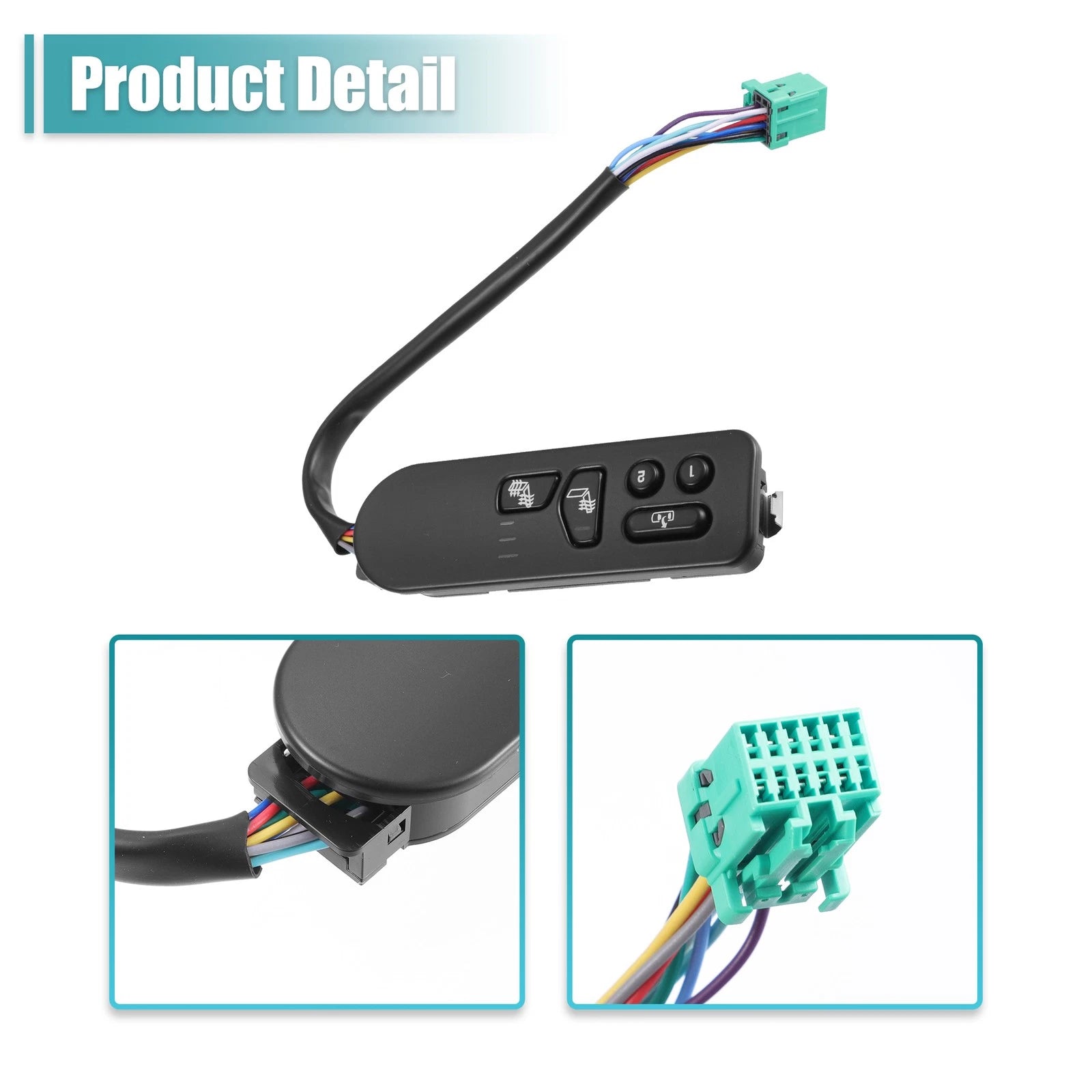 Front Left Seat Heater Switch for Chevy Silverado, GMC Sierra  718844359863