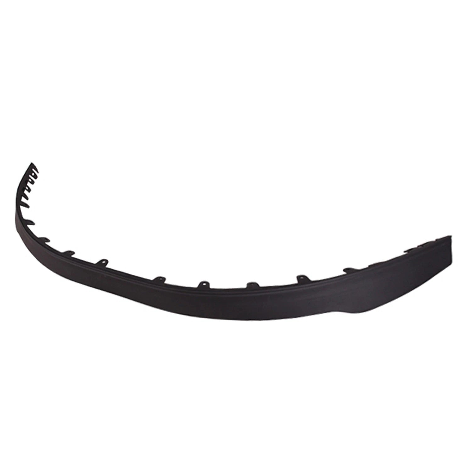 Replacement Black Textured Polypropylene Front Spoiler for See Compatibility Chart