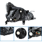 LED Headlight Assembly for Nissan Altima (2019–2020) - Driver Left Side, Chrome