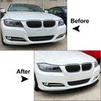 Front Bumper Spoiler Lip for BMW 3 Series E90 (2009–2012)