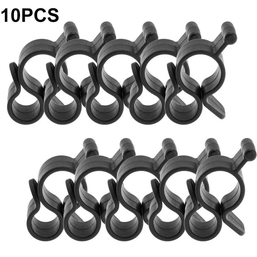 10 x Camping Awning Hooks Clips RV Tent Hangers Light Hanger for Caravan Camper