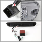 Dual Row LED Third Brake Light for Chevy Colorado (2004–2012) Chrome